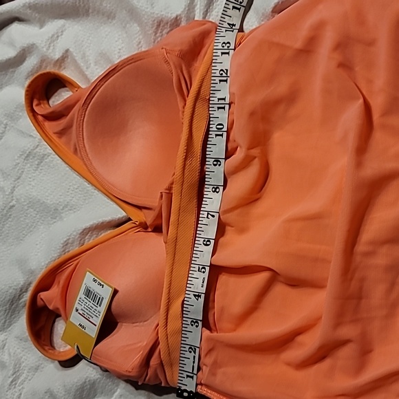 NWT So alluring Salmon tummy control slimming adjustable strap swim bathing suit - Picture 11 of 13